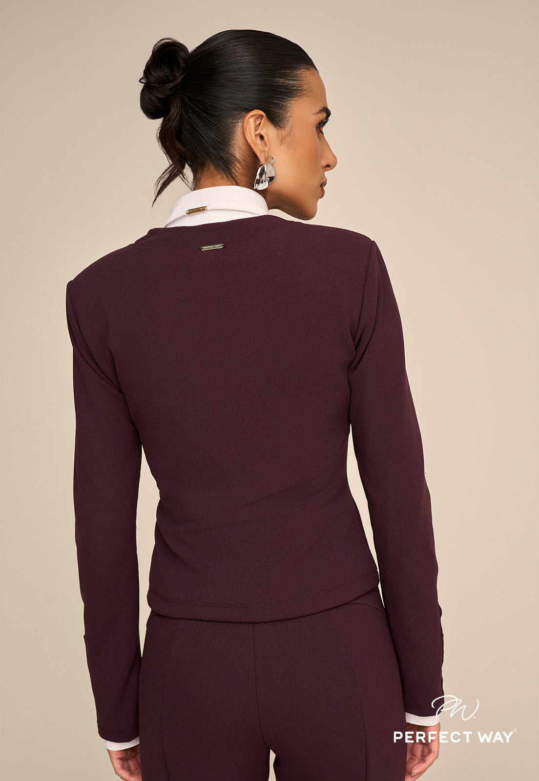 BLUSA MANGA BORD INDUSTRIAL FEMININA FIGO