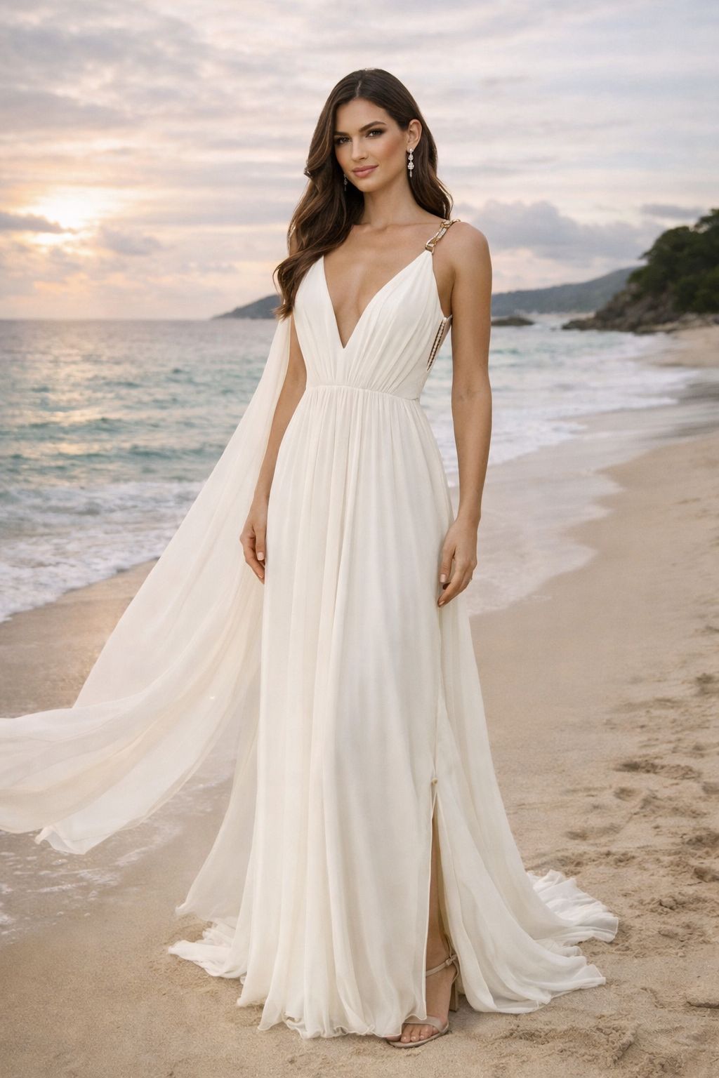 VESTIDO ALCA FORMAS FAIXA DECOTE COSTAS