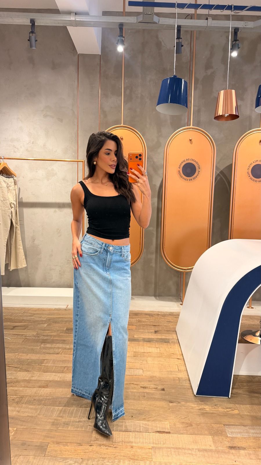 SAIA LONGA CLARA JEANS