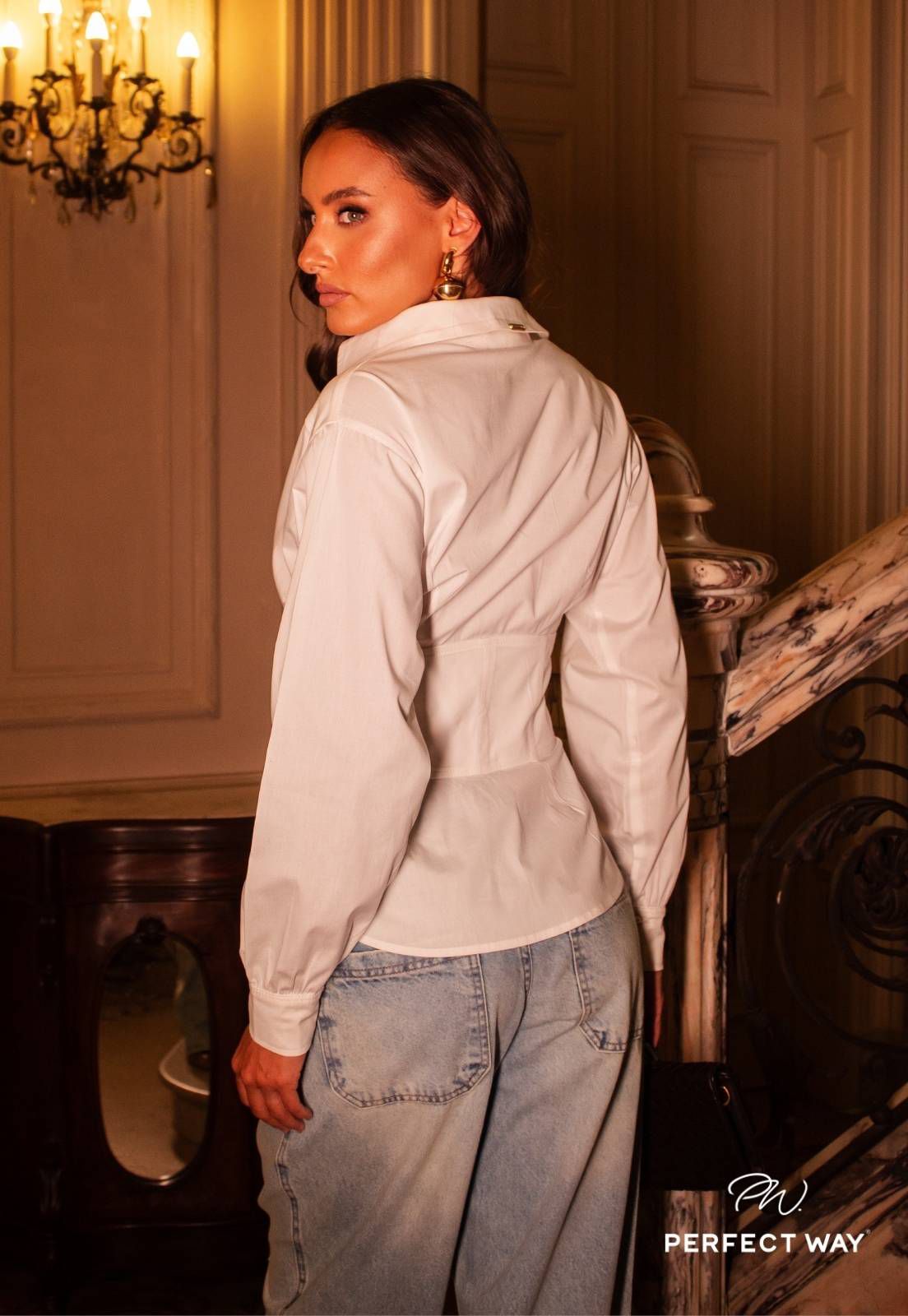 CAMISA ESTRUTURADA FEMININA