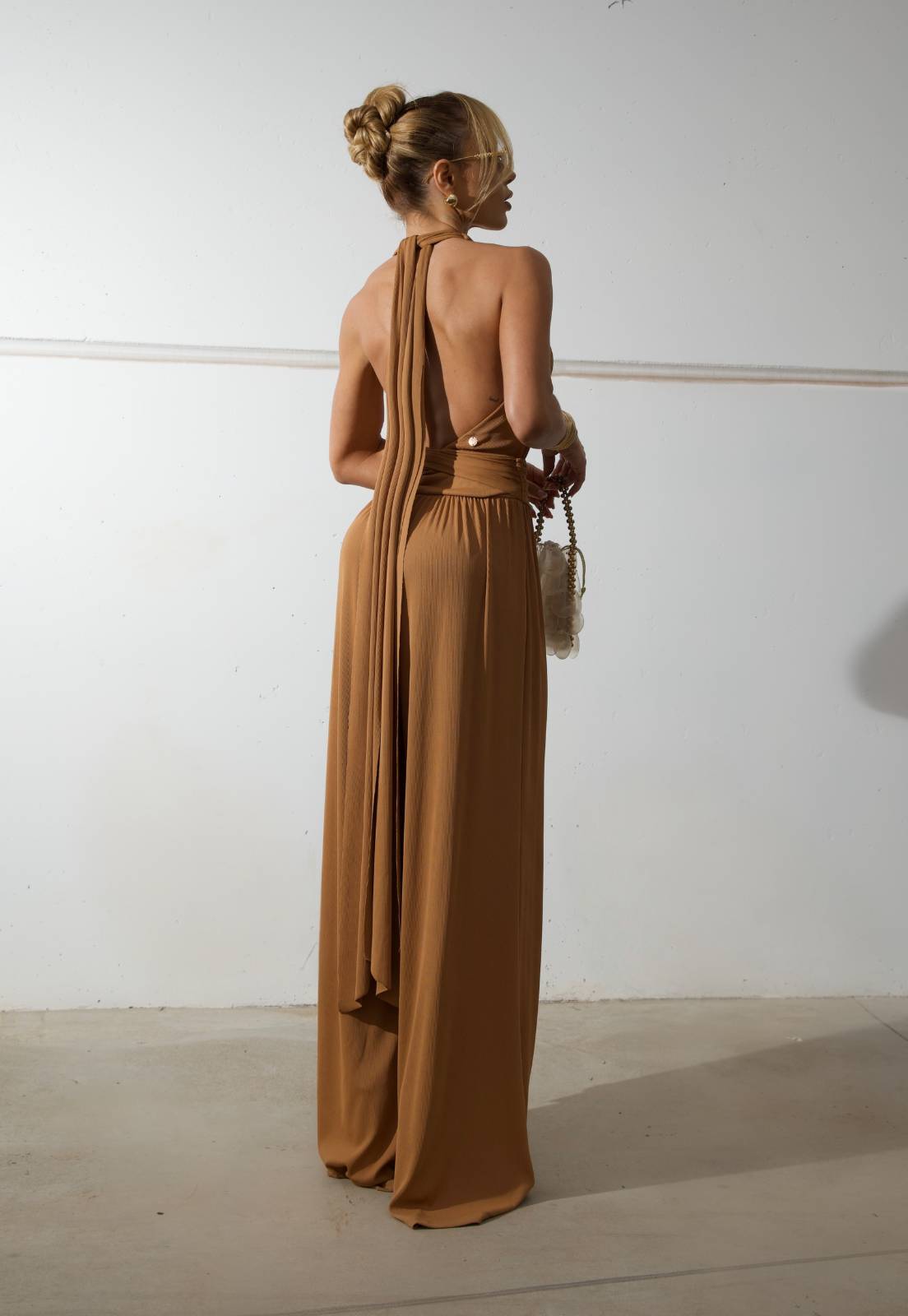 CALÇA PANTALONA AMENDOA