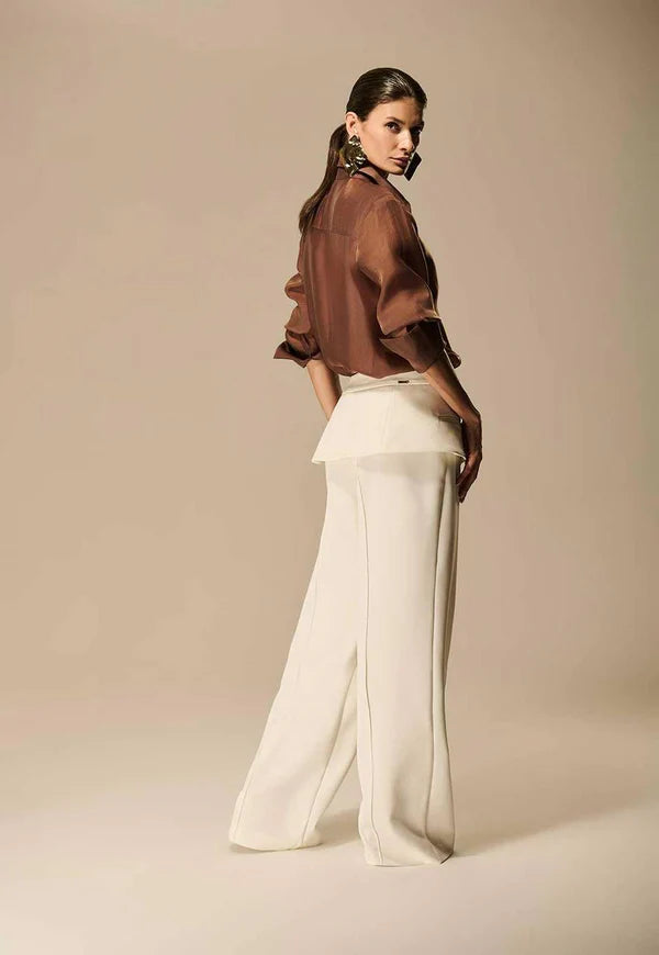 CALÇA PALA SOBREPOSTA QUADRIL