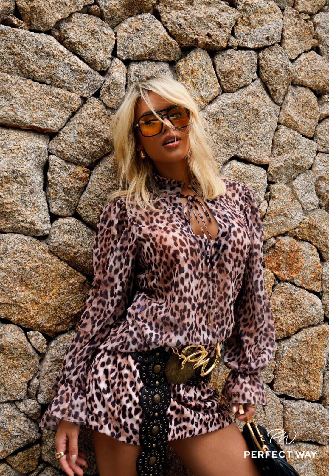 CONJUNTO SHORTS E SAIA - PERFECT WAY