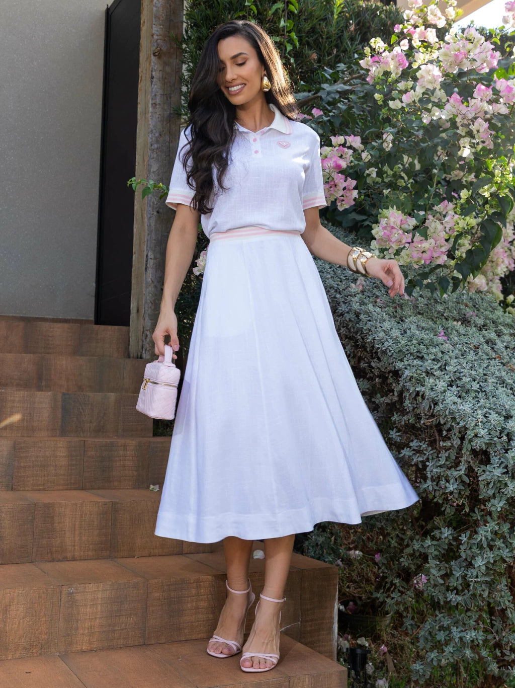 CONJUNTO LINHO COM RETILINEA