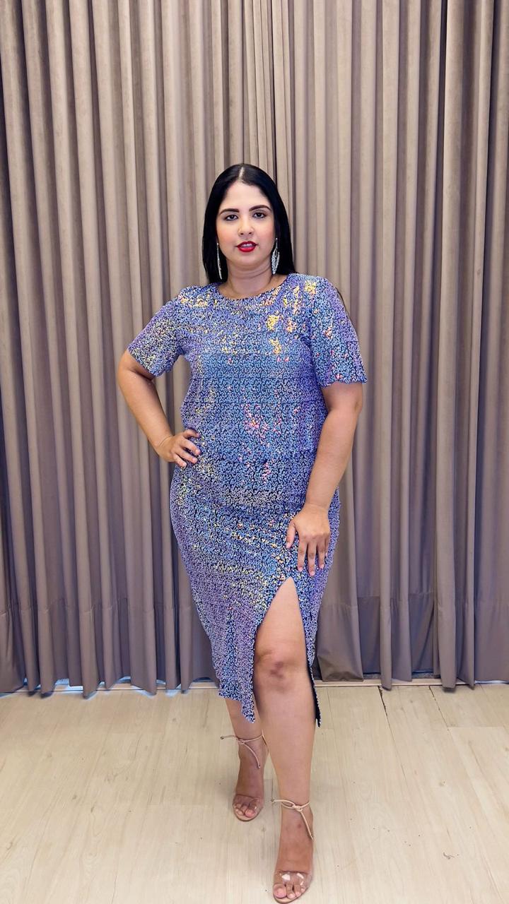 SAIA  PAETE MIDI AZUL