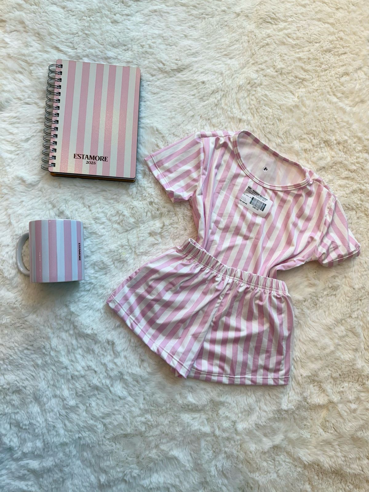 CONJUNTO PIJAMA FOFIS VICTORIA INFANTIL