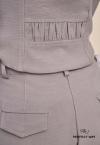 COLETE VISCOSE C/ LAPELAS BOTOES FEMININO