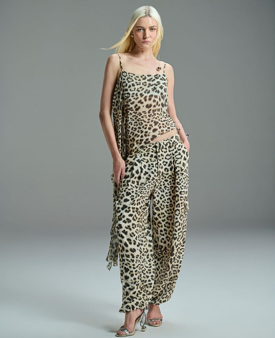 CALÇA PANTALONA ANIMAL PRINT - CAOS