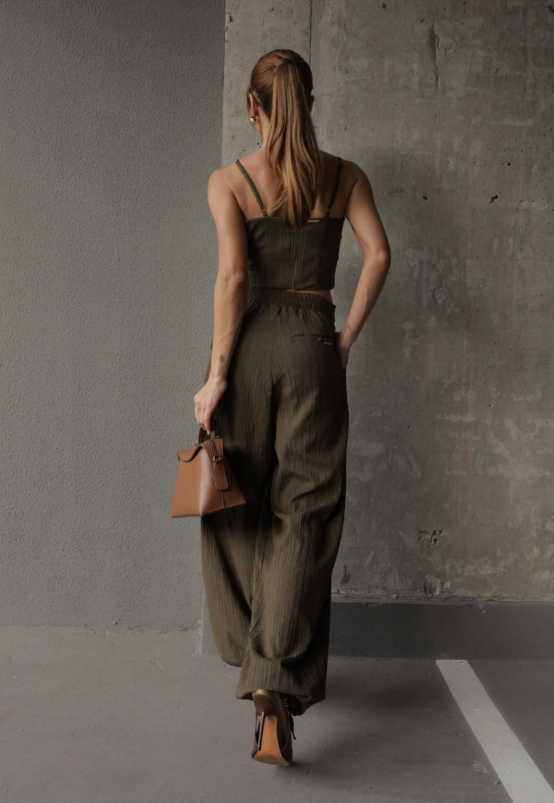 CROPPED FEMININO verde militar