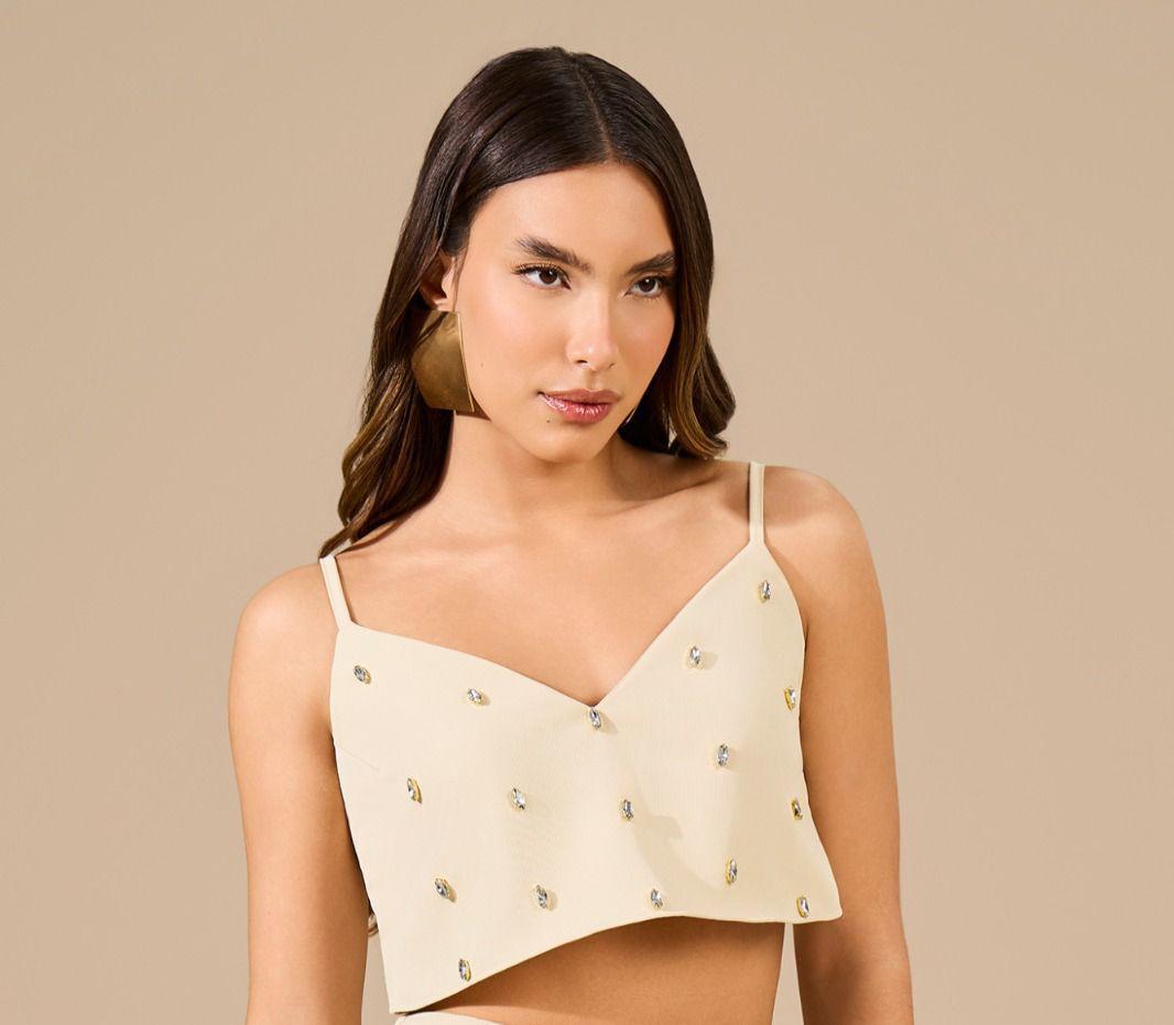 MB TOP LARISSA /BEGE /