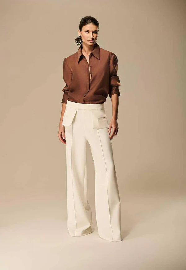 CALÇA PALA SOBREPOSTA QUADRIL