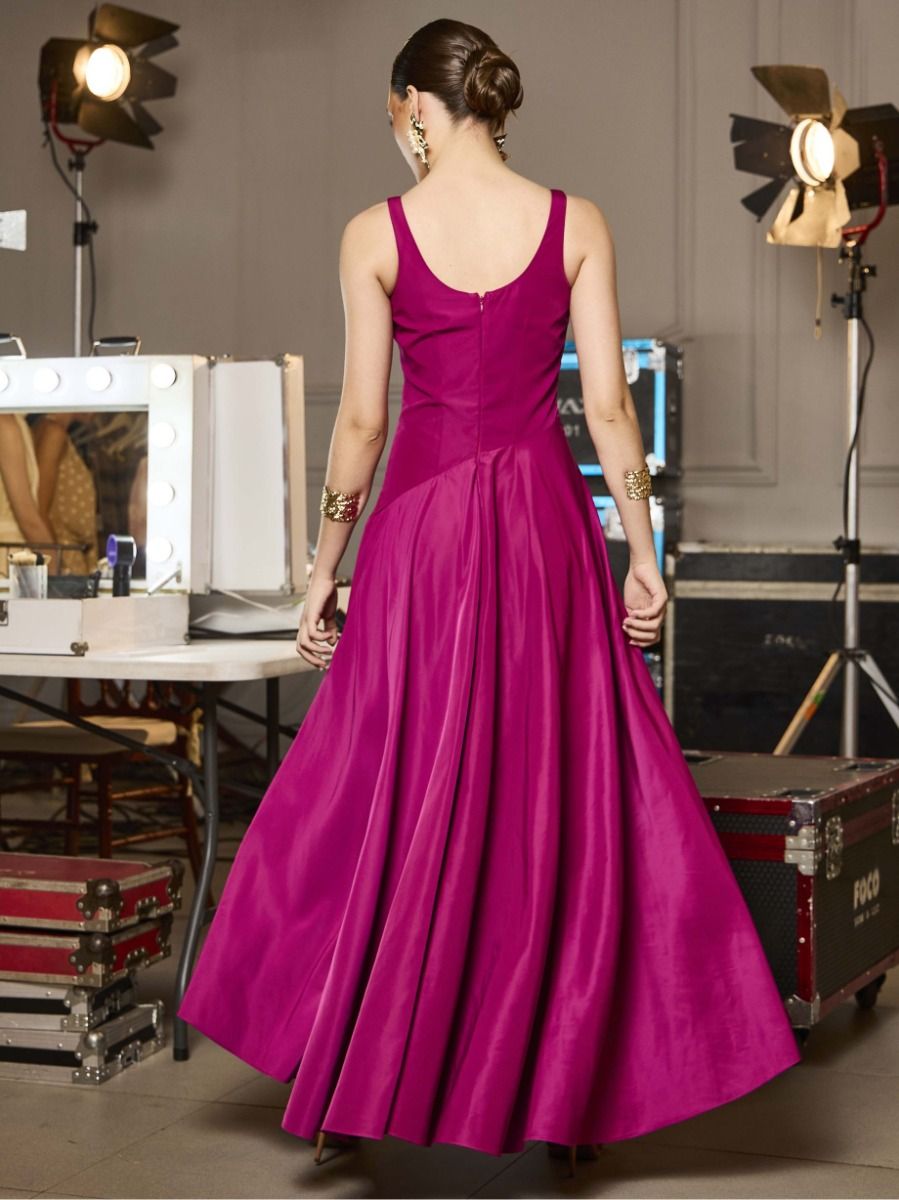 VESTIDO TAFETA