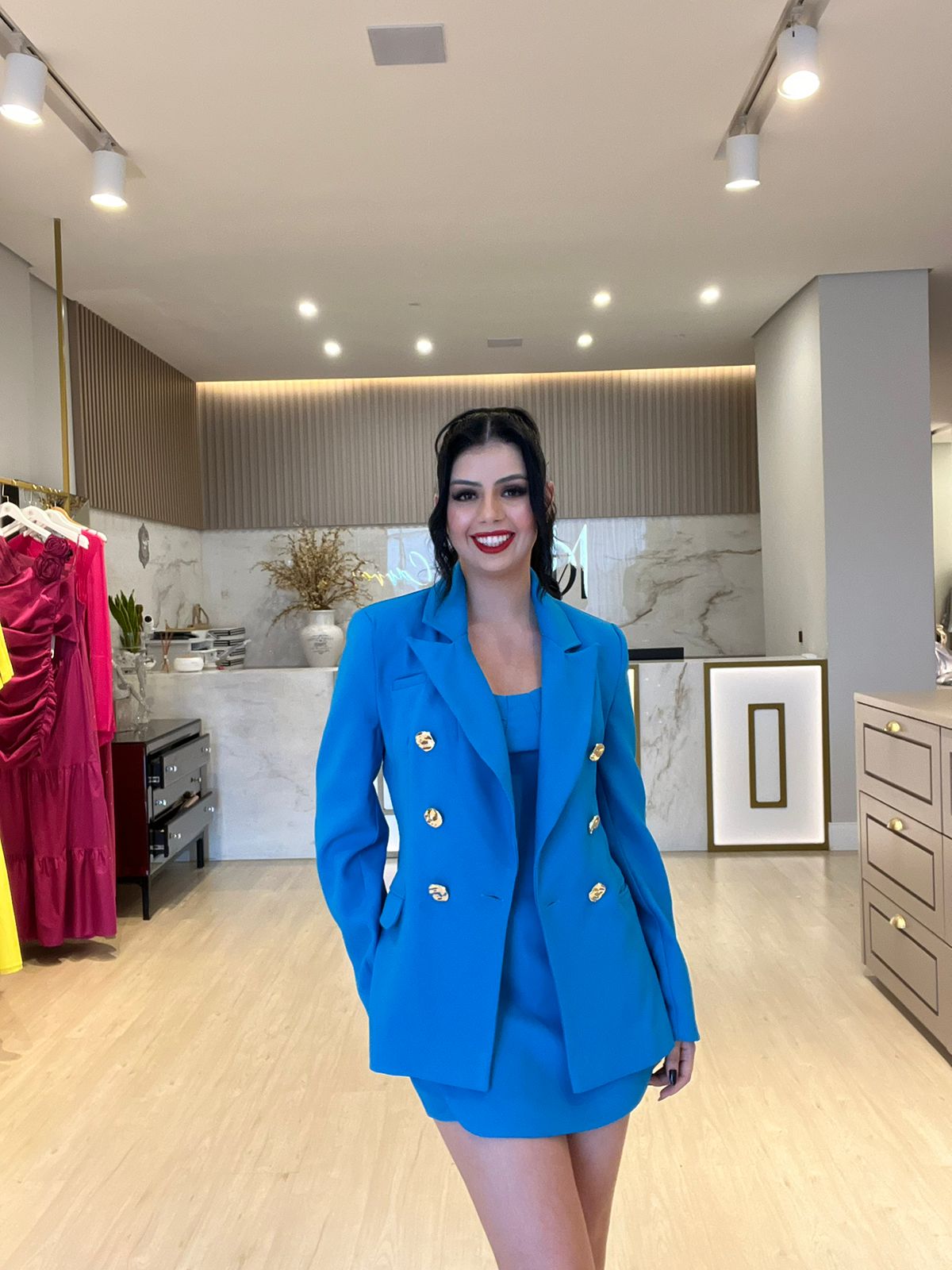 TRIJUNTO EM AZUL IMPACTANTE - LULEG