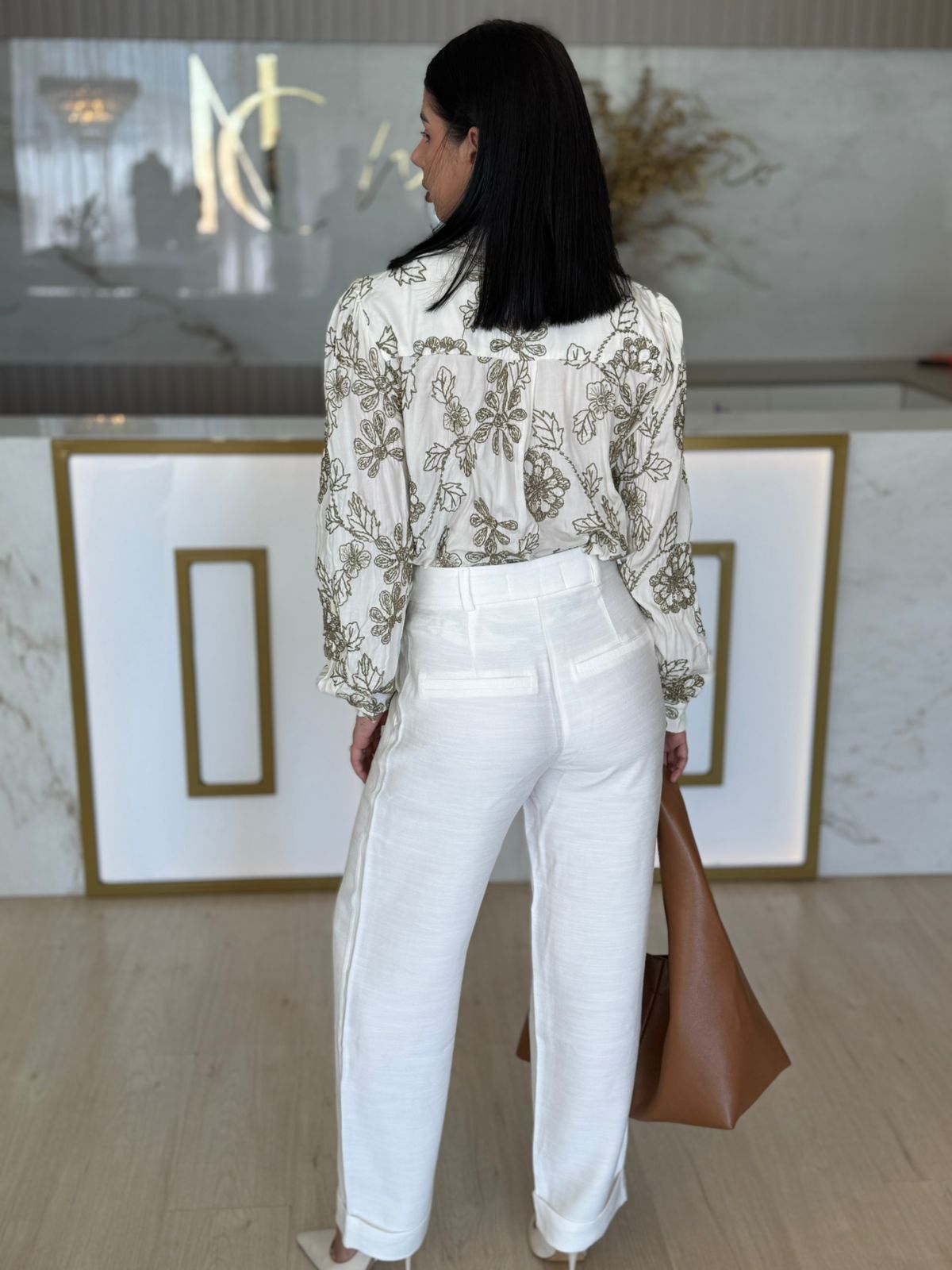 CALÇA RETA