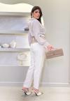 CAMISA BORD INDUSTRIAL C/ FENDA + GRAVATA FE