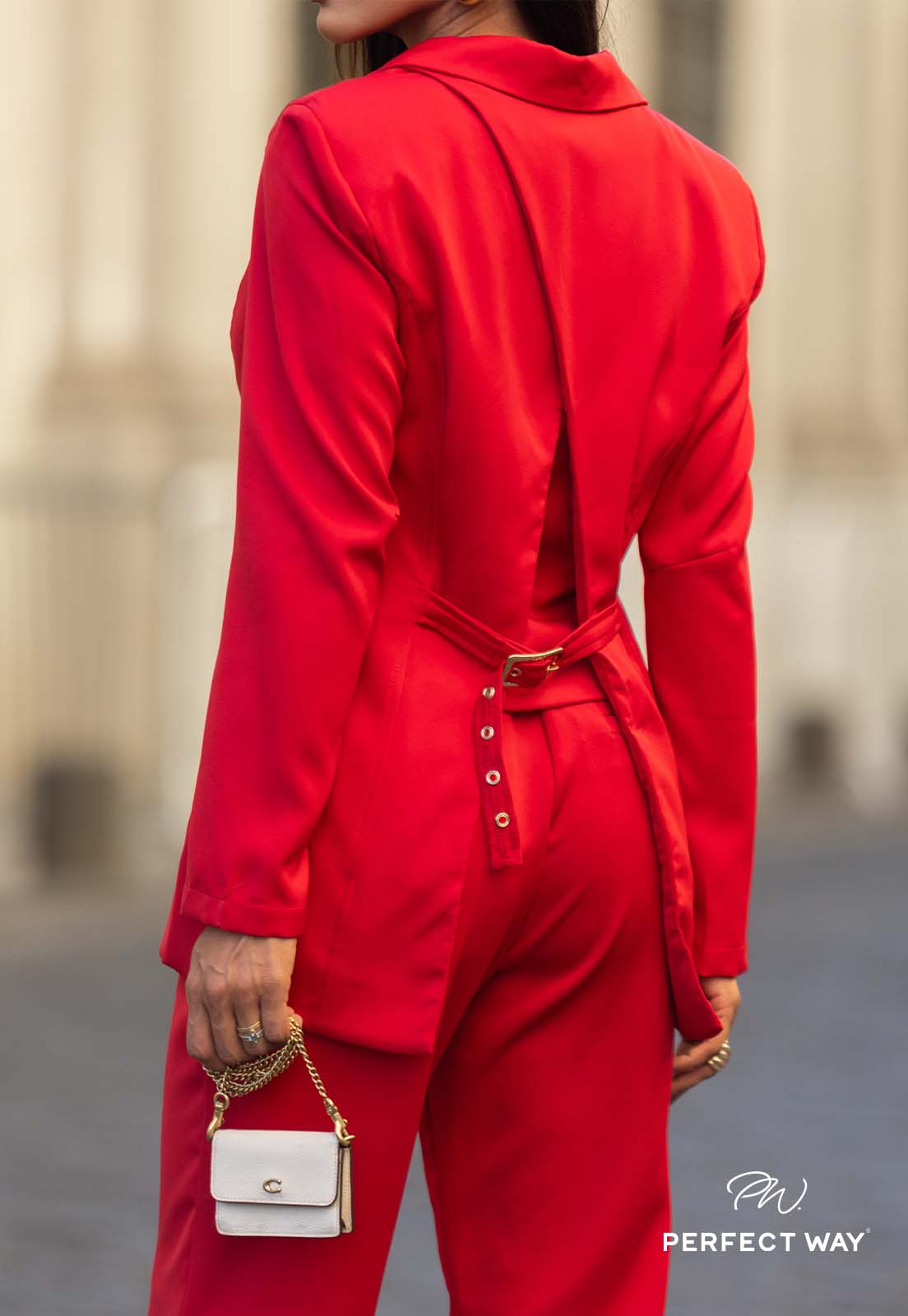 BLAZER COM OMBREIRA VERMELHO - PERFECT WAY