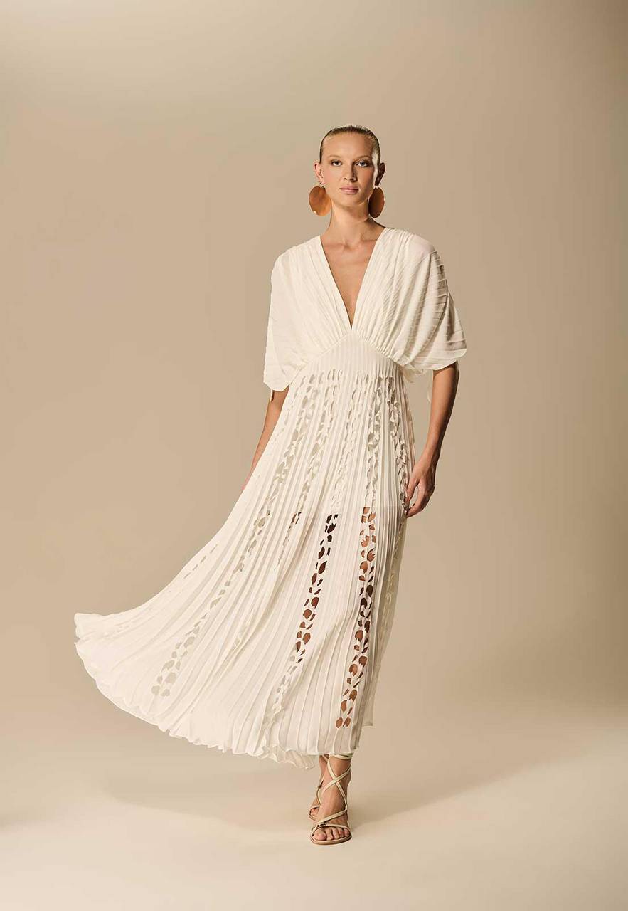 VESTIDO BRANCO FEMIMINO