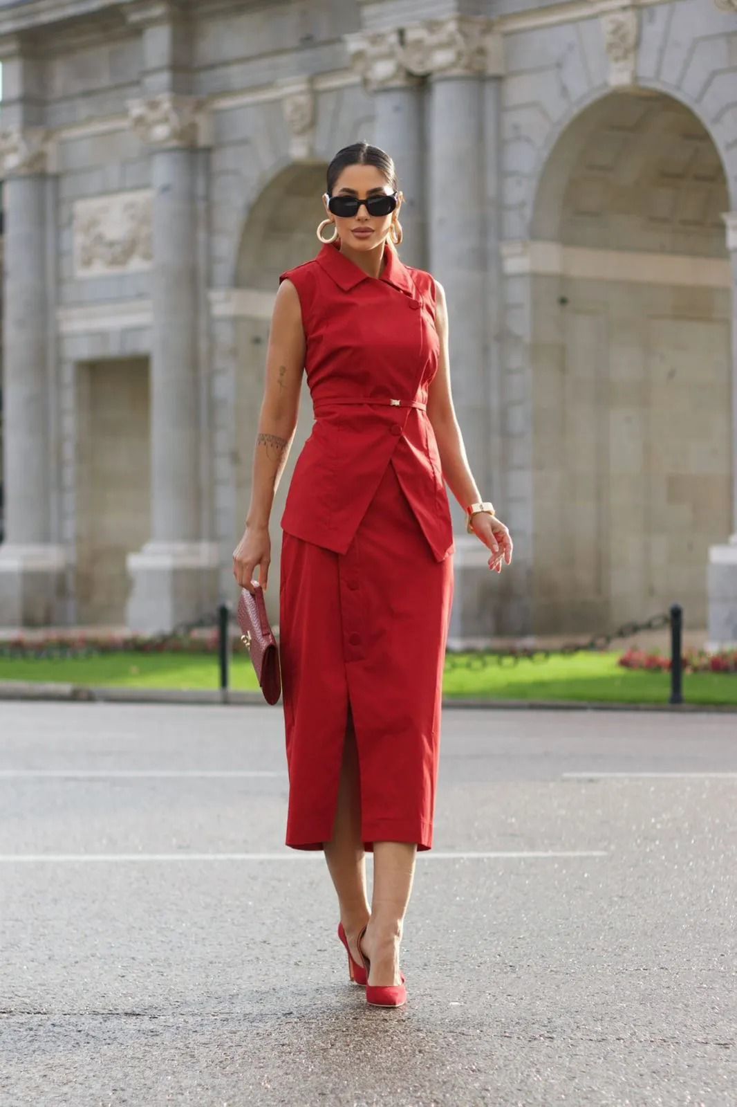 CONJUNTO SARJA VERMELHO