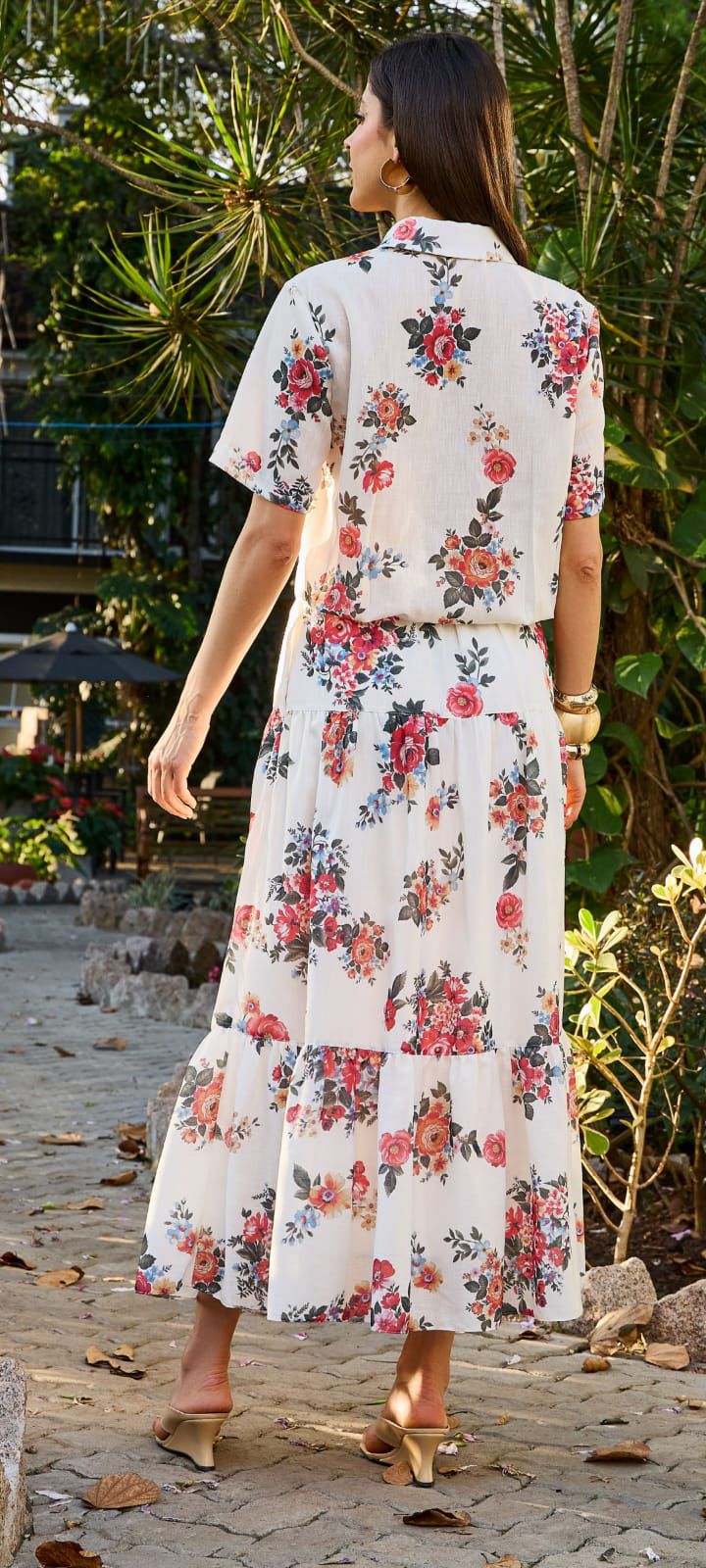 CONJUNTO LINHO ESTAMPADO