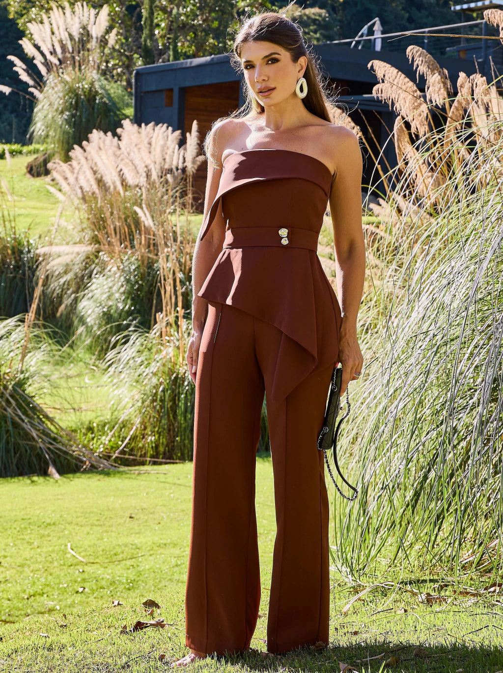 CONJUNTO ALFAITARIA TOP E CALÇA