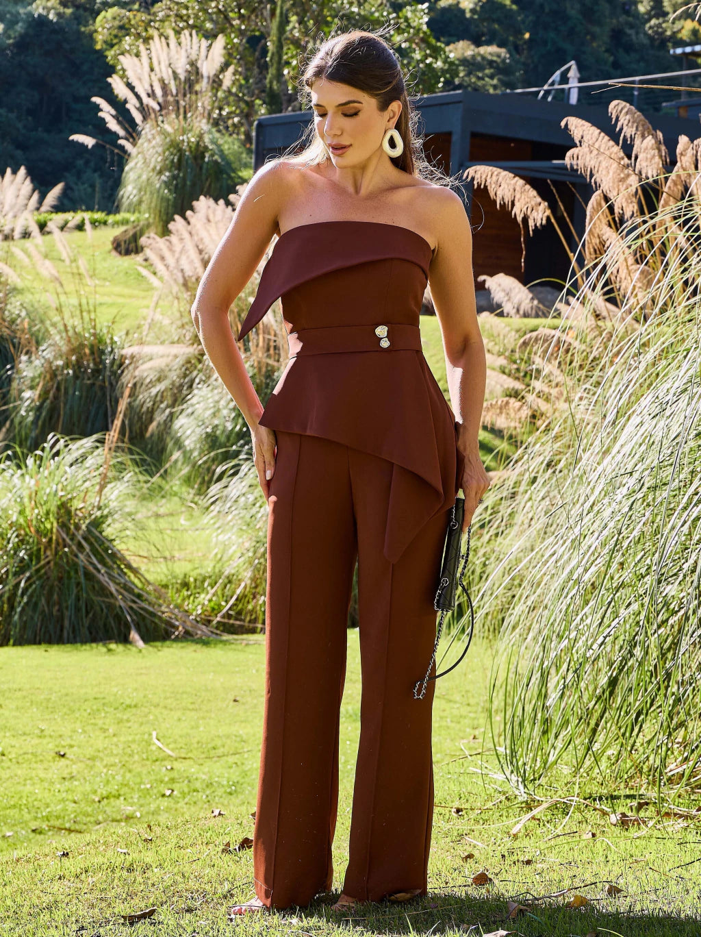 CONJUNTO ALFAITARIA TOP E CALÇA